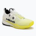 Pantofi de tenis bărbați HEAD Endure Pro BOA Clay white/yellow