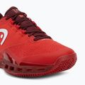 Încălțăminte de tenis pentru bărbați HEAD Revolt Pro 5.0 Clay red/dark red 7