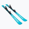 Schiuri de coborâre pentru copii + legături HEAD WC e.Race Team SW JRS + Jrs 7.5 GW CA blue/white 2
