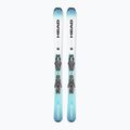 Schiuri de coborâre pentru copii + legături HEAD Supershape Team Easy JRS + Jrs 4.5 GW CA blue/white 2