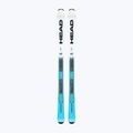Schiuri de coborâre pentru copii + legături HEAD Supershape Team Easy JRS + Jrs 7.5 GW CA blue/white