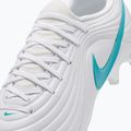 Încălțăminte de fotbal pentru bărbați Nike Tiempo Maestro Academy FG/MG white/white/dusty cactus 6