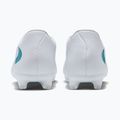 Încălțăminte de fotbal pentru bărbați Nike Phantom 6 Low Academy FG/MG white/white/dusty cactus 5