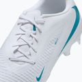 Încălțăminte de fotbal pentru bărbați Nike Phantom 6 Low Academy FG/MG white/white/dusty cactus 6
