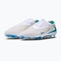 Încălțăminte de fotbal pentru bărbați Nike Phantom 6 Low Elite FG white/white/dusty cactus 5