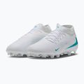 Încălțăminte de fotbal pentru bărbați Nike Phantom 6 High Academy FG/MG white/white/dusty cactus 3