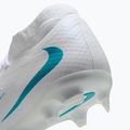 Încălțăminte de fotbal pentru bărbați Nike Phantom 6 High Academy FG/MG white/white/dusty cactus 8
