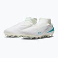 Încălțăminte de fotbal pentru bărbați Nike Phantom 6 High Pro FG white/white/dusty cactus 3