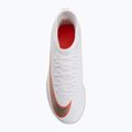 Încălțăminte de fotbal pentru copii Nike Jr. Mercurial Superfly 11 Club white/bright crimson/blur 5