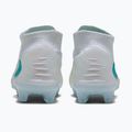 Încălțăminte de fotbal pentru bărbați Nike Phantom 6 High Elite FG white/white/dusty cactus 5
