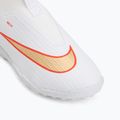 Încălțăminte de fotbal pentru copii Nike Jr. Mercurial Superfly 11 Academy white/bright crimson/blur 7