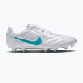 Încălțăminte de fotbal pentru bărbați Nike Tiempo Ligera Pro FG white/white/energy