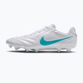 Încălțăminte de fotbal pentru bărbați Nike Tiempo Ligera Pro FG white/white/energy 2