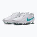 Încălțăminte de fotbal pentru bărbați Nike Tiempo Ligera Pro FG white/white/energy 3