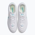 Încălțăminte de fotbal pentru bărbați Nike Tiempo Ligera Pro FG white/white/energy 5