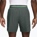 Pantaloni scurți de tenis pentru bărbați Nike Court Dri-Fit Advantage 6" camo green/cucumber calm/cucumber calm 2