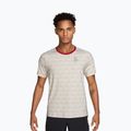 Tricou pentru bărbați Nike Court Advantage light bone/tough red/black