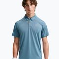 Tricou polo de tenis pentru bărbați Nike Court Dri-Fit Advantage smokey blue/white 4