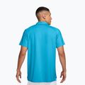 Tricou polo de tenis pentru bărbați Nike Court Dri-Fit Advantage baltic blue/black 2
