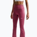 Colanți de antrenament pentru femei Nike One pink smoke/white 3