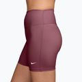 Pantaloni scurți de antrenament pentru femei Nike One pink smoke/white 2