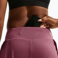 Pantaloni scurți de alergare pentru femei Nike Flow pink smoke 7