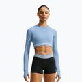 Longsleeve pentru femei Nike Pro work blue/white