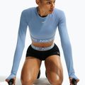 Longsleeve pentru femei Nike Pro work blue/white 3