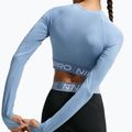 Longsleeve pentru femei Nike Pro work blue/white 4