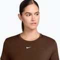 Tricou pentru femei Nike One Classic Dri-Fit SS cacao wow/white 3