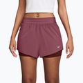 Pantaloni scurți de alergare pentru femei Nike Swift Mid-Rise 2in1 pink smoke/mystic dates