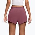 Pantaloni scurți de alergare pentru femei Nike Swift Mid-Rise 2in1 pink smoke/mystic dates 2