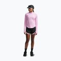 Bluză pentru femei de alergare Nike Tempo Dri-Fit 1/4 Zip pink rise 2