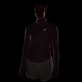 Bluză pentru femei de alergare Nike Tempo Dri-Fit 1/4 Zip pink rise 7