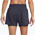 Pantaloni scurți pentru femei Nike One Dri-Fit High-Waisted 3" 2In1 gridiron/white 2