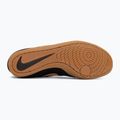 Încălțăminte de lupte Nike Footsweep 2 black/metallic gold/gum light brown 4