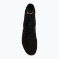 Încălțăminte de lupte Nike Footsweep 2 black/metallic gold/gum light brown 5