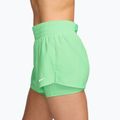 Pantaloni scurți de antrenament pentru femei Nike One cucumber calm/white 3