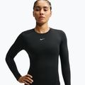 Longsleeve de antrenament pentru femei Nike One Fitted black/white 4