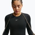 Longsleeve de antrenament pentru femei Nike One Fitted black/white 6