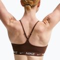 Sutien de antrenament pentru femei Nike Dri-Fit Indy Light Support cacao wow 5