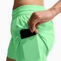Pantaloni scurți de alergare pentru femei Nike Swift Mid-Rise 2in1 illusion green 7