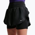 Pantaloni scurți de alergare pentru femei Nike Tempo Flow black/black 4