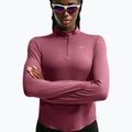 Bluză pentru femei de alergare Nike Swift Dri-FIT UV 1/4-Zip pink smoke 4