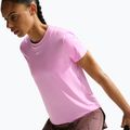 Tricou de antrenament pentru femei Nike One Classic pink rise/white 5