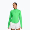 Longsleeve de alergare pentru femei Nike Tempo Swoosh Run Dri-Fit 1/4-Zip illusion green/white