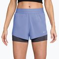 Pantaloni scurți de alergare pentru femei Nike Swift Mid-Rise 2in1 aluminum/royal tint