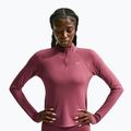 Bluză pentru femei de alergare Nike Tempo Dri-Fit 1/4 Zip pink smoke 4