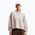 Bluză de antrenament pentru femei Nike 24.7 ImpossiblySoft Cream Ii/Cream Ii/College Grey