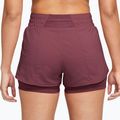 Pantaloni scurți de antrenament pentru femei Nike One pink smoke/white 2